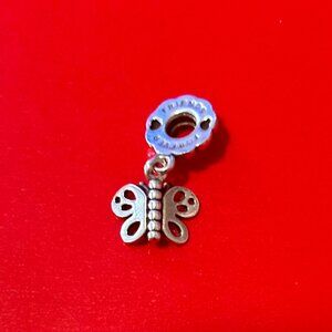 PANDORA: Butterfly dangle charm BEST FRIENDS FOREVER